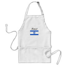 Israel Flag Aprons