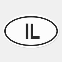 Israel "IL" Stickers