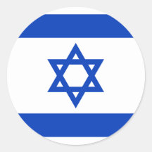 Israel, Israel flag Sticker