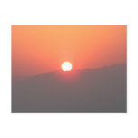 Israel Masada Sunrise Postcard