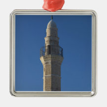 Israel, Tel Aviv, Jaffa, mosque minaret Ornaments