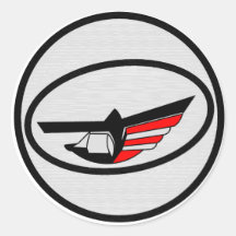 ISRAELI AIR FORCE SQUADRON-LIGHT HELICOPTER SQD. ROUND STICKER