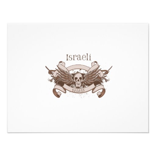 Israeli Badass Custom Invitation