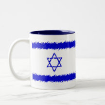 Israeli Flag Mugs