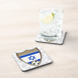 Israeli Soccer Beverage Coaster