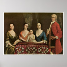 Issas Royall et sa famille 1741 Poster