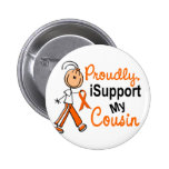 iSupport 1 SFT Leukaemia MS Kidney Cancer COUSIN Button