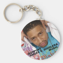 iSupport Smoke E. Digglera Music Key Chain