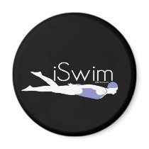 iswim - Female Refrigerator Magnets