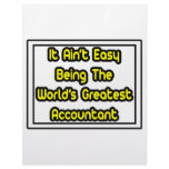 It Aint' Easy...World's Greatest Accountant letterhead