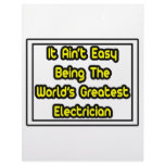 It Aint' Easy...World's Greatest Electrician letterhead