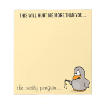 It hurts me to put you on performance improvement memo notepads