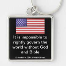 It is impossible to rightly govern the world witho key chain
