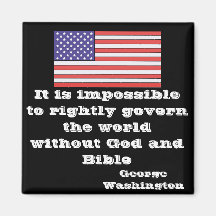 It is impossible to rightly govern the world witho fridge magnet