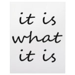 It is What It is Humor t-shirts Customized Letterhead