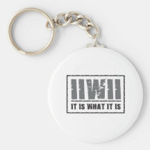 It is what it is! key chains