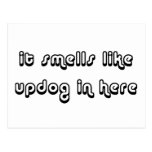 It Smells Like Updog In Here Postcard