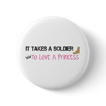 It Takes A Soldier To Love A Princess Pins