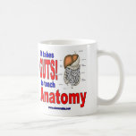 It takes GUTS to teach anatomy Coffee Mug