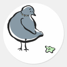 it wasn’t me round sticker