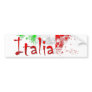 Italia Bumper Stickers