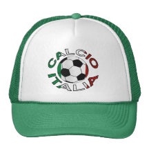 Italia Calcio Italy Football Mesh Hats