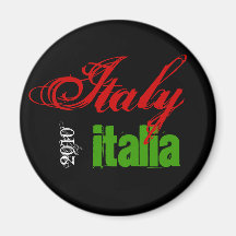 Italia, Italy, 2010 Refrigerator Magnet