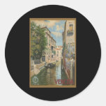 Italia Venezia Round Stickers