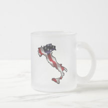 Italian American Flag Mug
