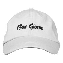 Italian Baseball Cap Bon Giorno
