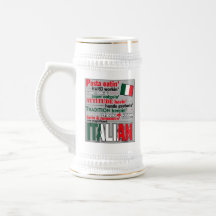 Italian Beer Mug