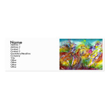 ITALIAN CARNIVAL /Dance ,Music,Theatre Artist Business Card Templates