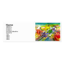ITALIAN CARNIVAL /Dance ,Music,Theatre Artist Business Card Templates
