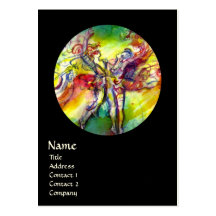 ITALIAN CARNIVAL /Dance ,Music,Theatre Artist Business Card Template