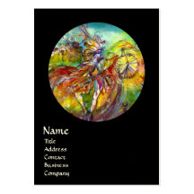 ITALIAN CARNIVAL /Dance ,Music,Theatre Artist Business Card Templates