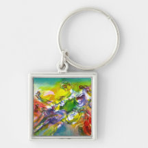 ITALIAN CARNIVAL / Dance,Music,Theatre Keychain
