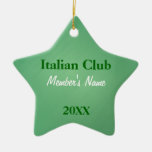 Italian Club, Foreign Language Club OrnamentsName