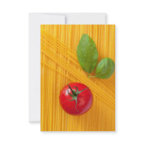Italian Cuisine Custom Invitation