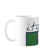 Italian flag colours! mug