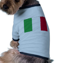ITALIAN FLAG DOG SHIRT