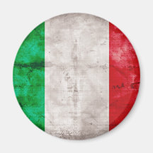 Italian Flag Fridge Magnet