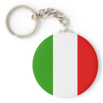 Italian Flag Keychains