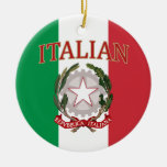 Italian Flag Ornament