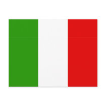 Italian Flag Postcard