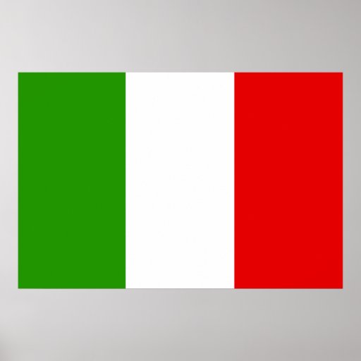 Italian Flag Posters