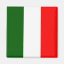 Italian Flag Refrigerator Magnet