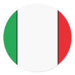 Italian Flag Sticker