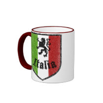Italian Flag Vintage Coffee Mug