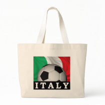 Italian Football Tote Bags