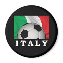 Italian Football Fridge Magnets